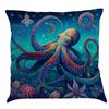 Luxury Home Decoration Pillowcase Car Living Room Sofa Cushion Cover Marine Life Painting Pattern Cushion Cover