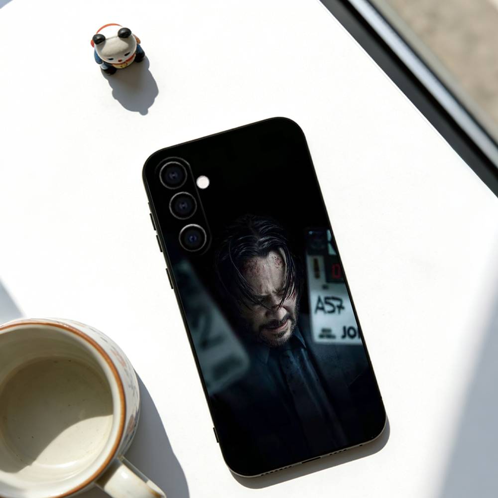 Чехол для телефона John Wick для Samsung Galaxy A73,A72,A71,A70,A53,A52,A51,Другие Мягкий Черный Чехол
