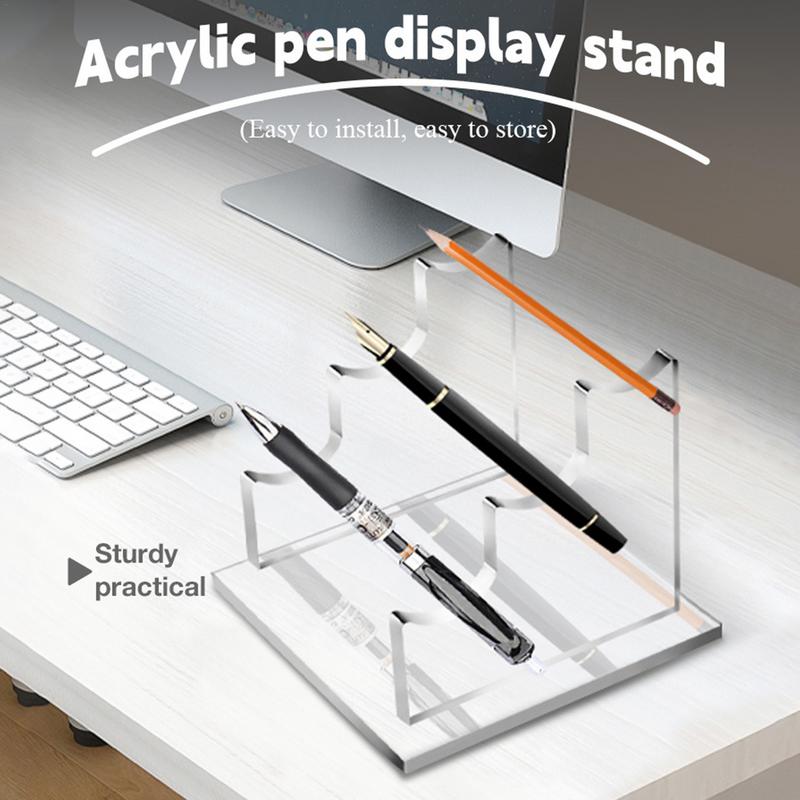 Прозрачный настольный акриловый держатель для ручек. Прозрачный акриловый держатель для ручек. Акриловая подставка для ручек. Прозрачная подставка для ручек. Подставка для ручек для бровей.