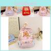 Lovely Animal Print Preschool Backpack For Children Soft Nylon Cute Style