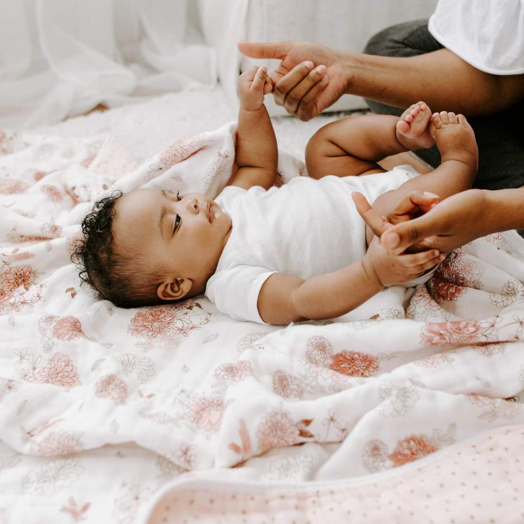 Aden anais Classic Dream Blanket Георгины + -