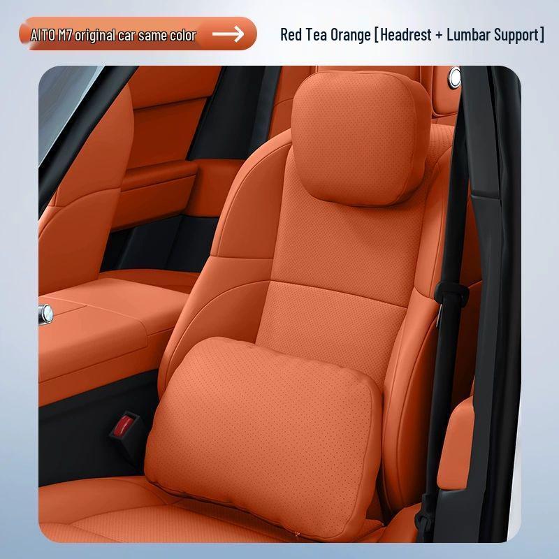 Wenjie M7 Car Accessories: Headrest, Lumbar Support, and Neck Pillow for Interior Comfort.