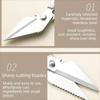 Stainless Steel Poultry Shears Ultra Sharp Chicken Bone Scissors Boning Scissors  For Camping