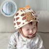 Anti-fall Pad Toddler Head Protection Hat Adjustable Infant Crash Cap  Learn To Walk