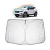 SKTU Volvo XC40 Windshield Sun Heat UV Easy Convenient Durable Velcro Custom Part Sunshade, Protection, Protection, Protection, Installation, Storage,