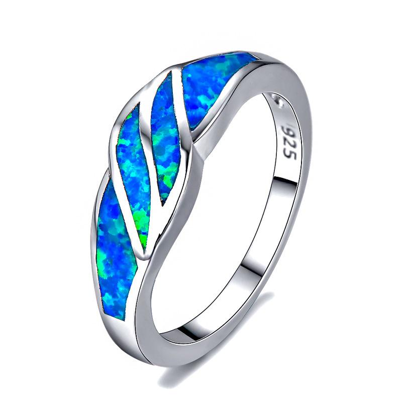 Ring Blue Personalized Jewelry Niche Hot Selling Item