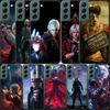 Чехол для телефона D-Devil May Cry DMC для Samsung A15 A25 A35 A55 Galaxy A12 A22 A32 A52 A72 A54 A34 A24 A14 A53 A33 A23 A13 A73 A42 5G