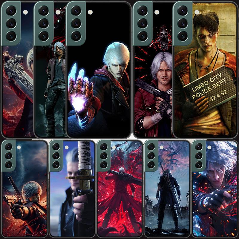 Чехол для телефона D-Devil May Cry DMC для Samsung A15 A25 A35 A55 Galaxy A12 A22 A32 A52 A72 A54 A34 A24 A14 A53 A33 A23 A13 A73 A42 5G