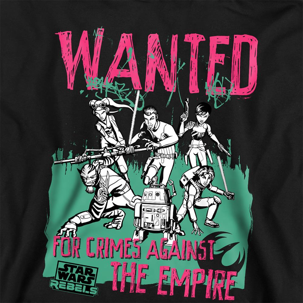 Star Wars Childrens/Kids Wanted Rebels Hoodie