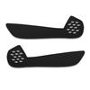 Black Leather Door Trim Guards for Suzuki Corsa Interior Made In Console Black Leather Kick Guards 2-Piece Fronx, Anti-Scratch Protector, Japan,