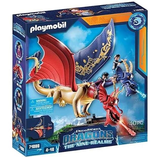 Конструктор пластиковый Playmobil 71080 Dragons Nine Realms Wu Wei