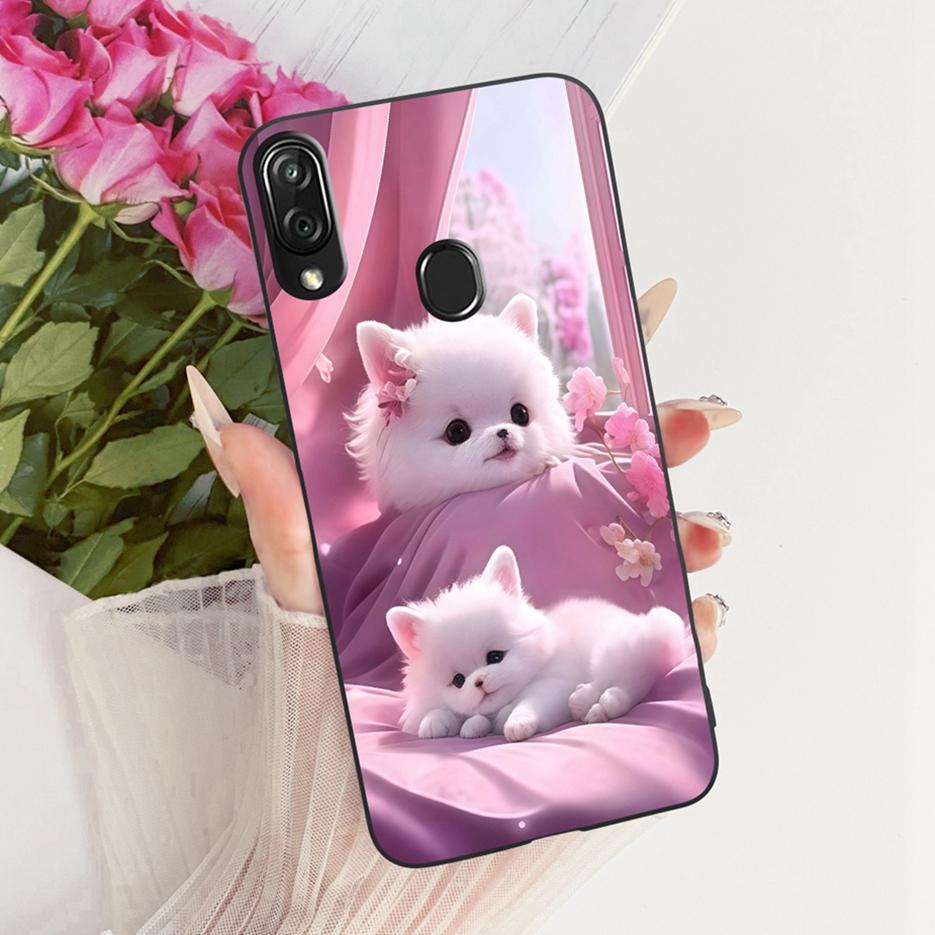 For ZTE Blade V10 Vita Case Luxury Flowers Butterfly Painted Cover Soft TPU Phone Case For ZTE Blade V10 2019 V10Vita Funda Bags