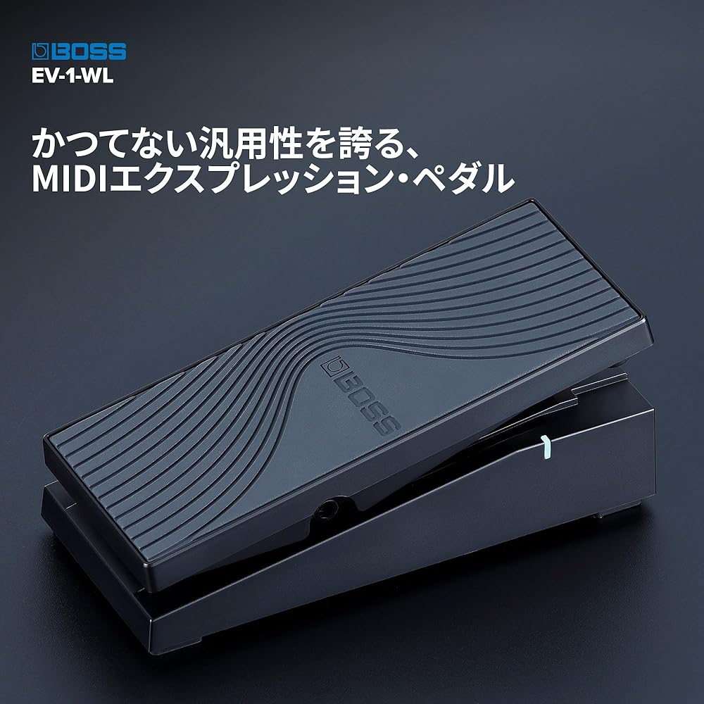 BOSS EV-1-WL Wireless Expression Pedal Bluetooth MIDI Compatible with WAZA-AIR/KATANA-AIR Control
