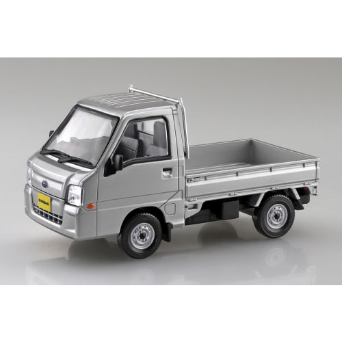 Aoshima Bunka Kyozai Масштаб 1/32 Rakupla Сборный набор № 05-SS Subaru Sambar Truck Серебристый металлик Предварительно окрашенный пластиковый набор (Автомобиль)