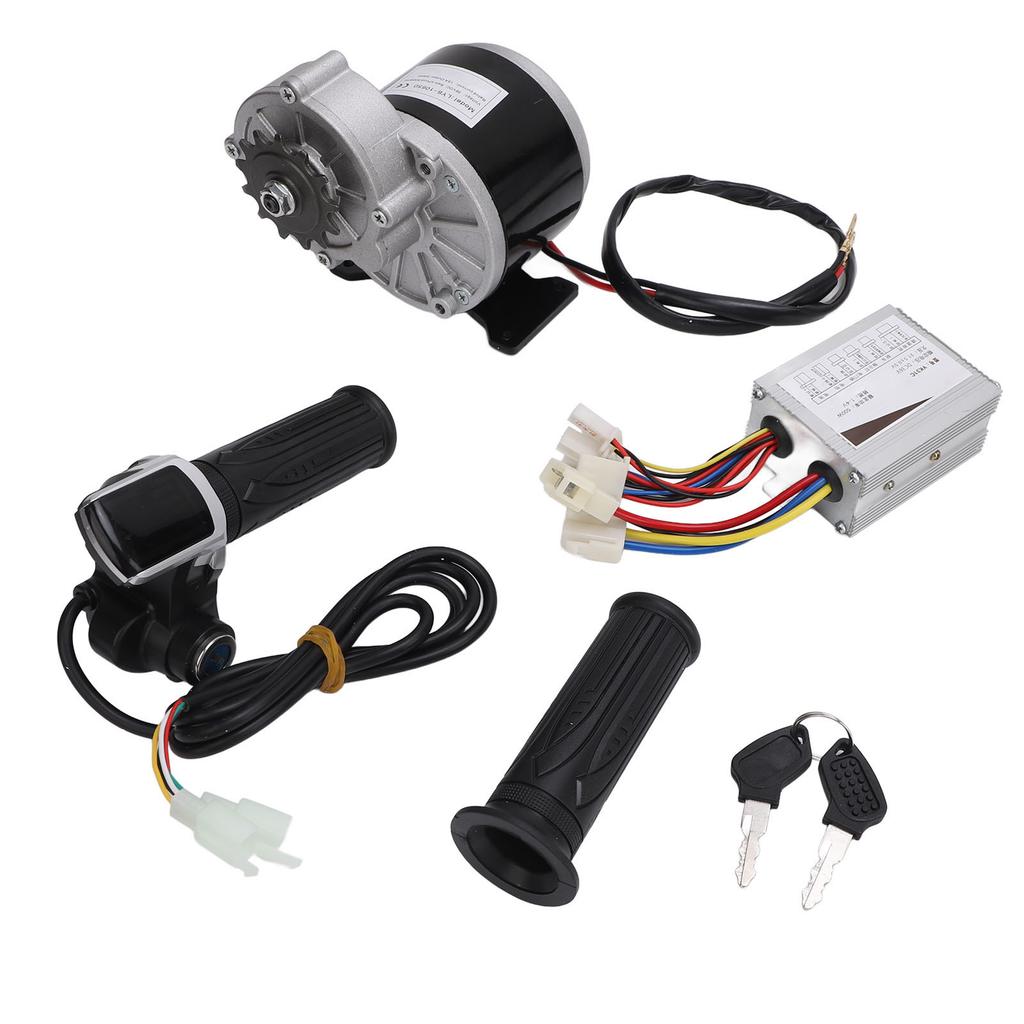 Электродвигатель 36В 500Вт 13T с редуктором, ручка газа для электровелосипеда 36В, контроллер для электросамоката/велосипеда