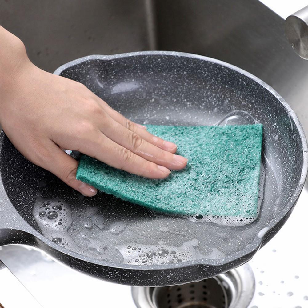 Scrub Pads Scouring Pads Sponge Dish Scrubber Scouring Pads Cleaning Non Scratch Pads for Kitchen Scrubbers Dish Cleaning