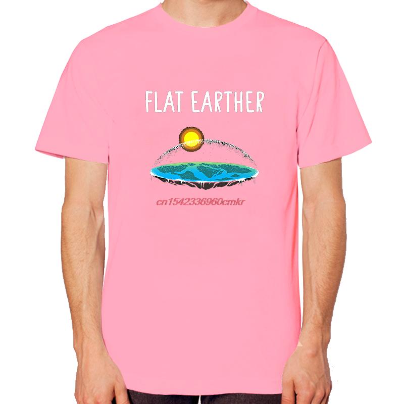 Flat Earther Shirts Graphic Tee Summer Tops Tshirt New Arrival Goods High Quality Short Sleeve Tee Fashion Unisexs Cotton Tshirt