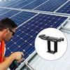 10/30Pcs Solar Panel Drainage Clips Roof Solar Panel Frame Cleaning Photovoltaic Panel Water Guide & Mud Clamp