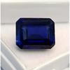 Certified Natural Deep Blue Tanzanite Emerald Cut 10-12 Ct Beautiful Gemstone