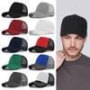 5 Panels Peaked Cap Hard Top Mesh Hat New Visor Hat  Men Women