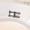 Vintage Style Jewelry Silver Open Adjustable Punk Shape Olive Tree Rings for Women