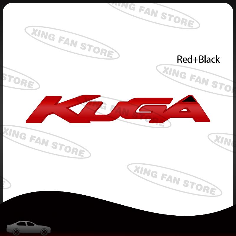 WGL2 Auto Styling For Ford Kuga Lettering Emblem ST Line Vignale EcoBoost MK2 MK3 Car Rear Trunk Badge Decal Body Sticker Accessories