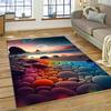 27 Стиль Новый Красочный Галька Радужная Дорога Пляжный Камень Пейзаж 3D Ковер Коврик для Гостиной Спальни Дома Дивана, Нескользящий Напольный Коврик