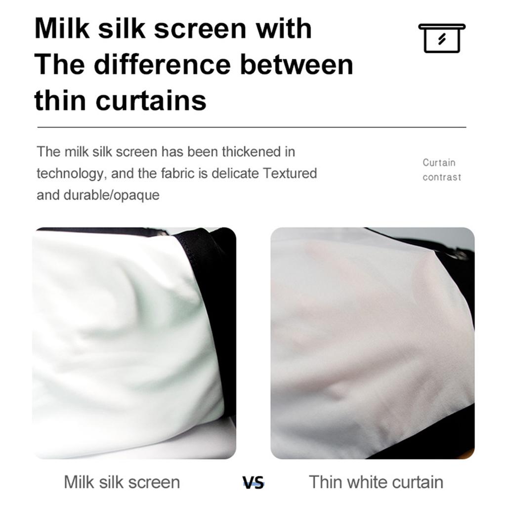 150 Inch Projector Screen 16:9 HD 4K Foldable Portable Double Sided Projection Anti-Crease Movie