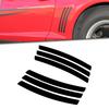 Xotic Tech Chevrolet Camaro Side Vent Insert Black Stripe Decal Inlay Stickers L&R 2010-2021