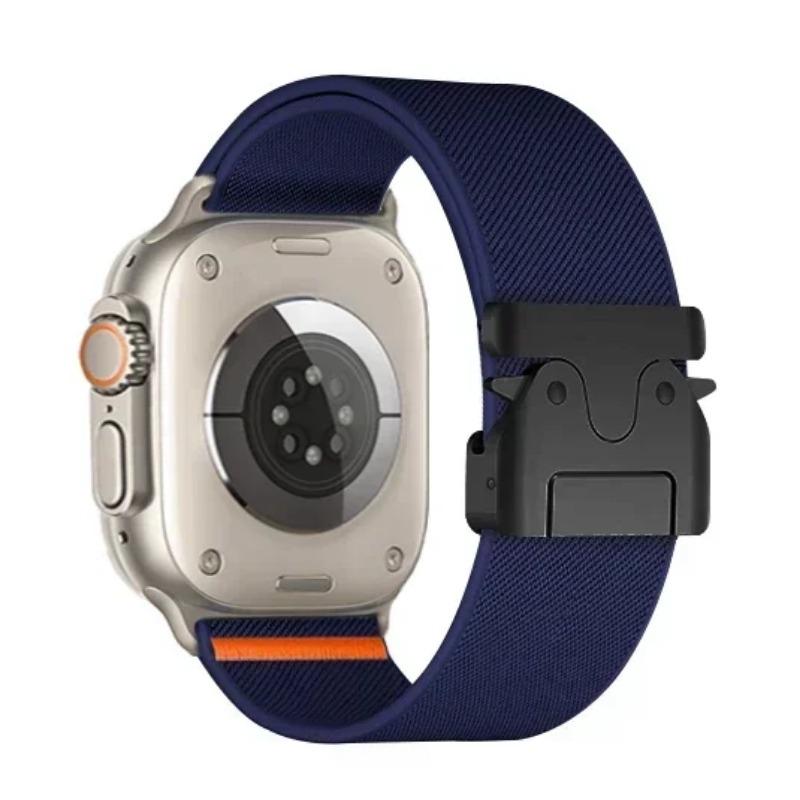 Нейлоновый ремешок для Apple Watch Ultra Band 49 мм 11 10 9 8 7 46 мм 45 41 44 40 мм 42 мм Плетеный эластичный браслет для IWatch Series 6 SE 5 4