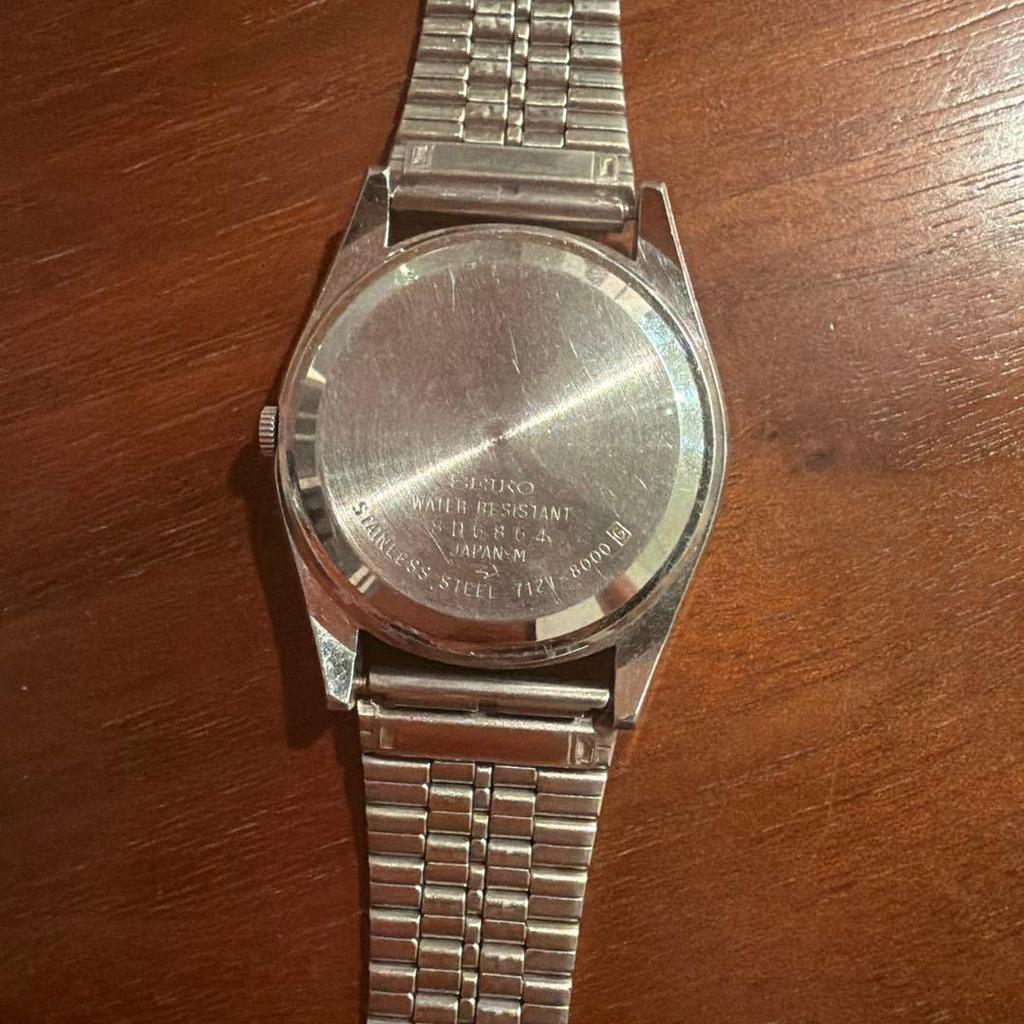 Used Seiko SEIKO 7121-8000 Analog Quartz Wristwatch Men's