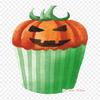 Halloween Cupcake Drawing Cupcake Drawing Iron On Heat Transfer Printing Vinyl Patches Sticker for Clothes DIY Appliques Washable Patches