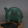 Handmade Liao Ru Kiln Green Glaze Double-Ear Incense Burner - Antique Porcelain Collectible