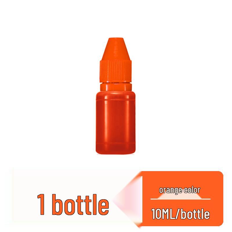 Быстросохнущая светочувствительная штемпельная подушка с чернилами для штампов - Красный, Черный, Синий, Фиолетовый, Зеленый Несмываемые чернила