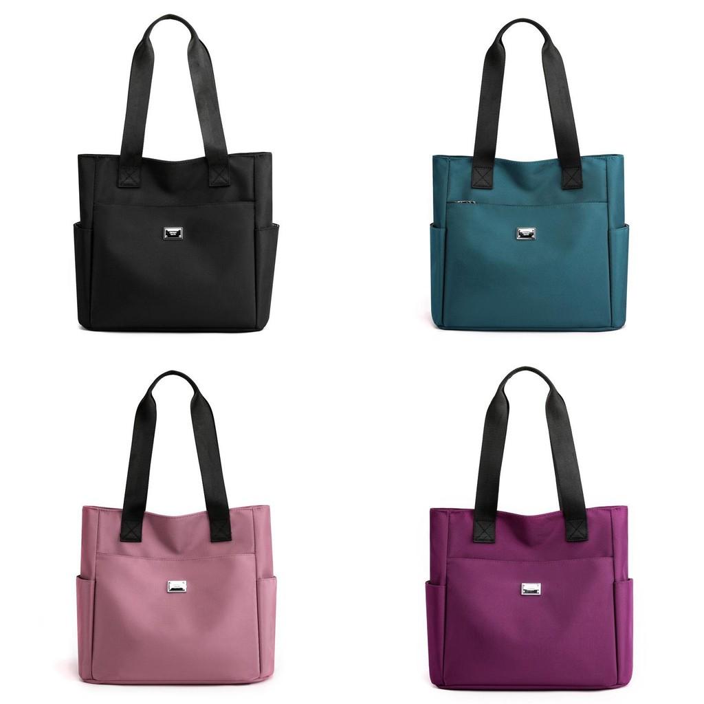 Oxford Cloth Large Capacity Tote Bag For Women With Multiple Pockets For Casual Travel