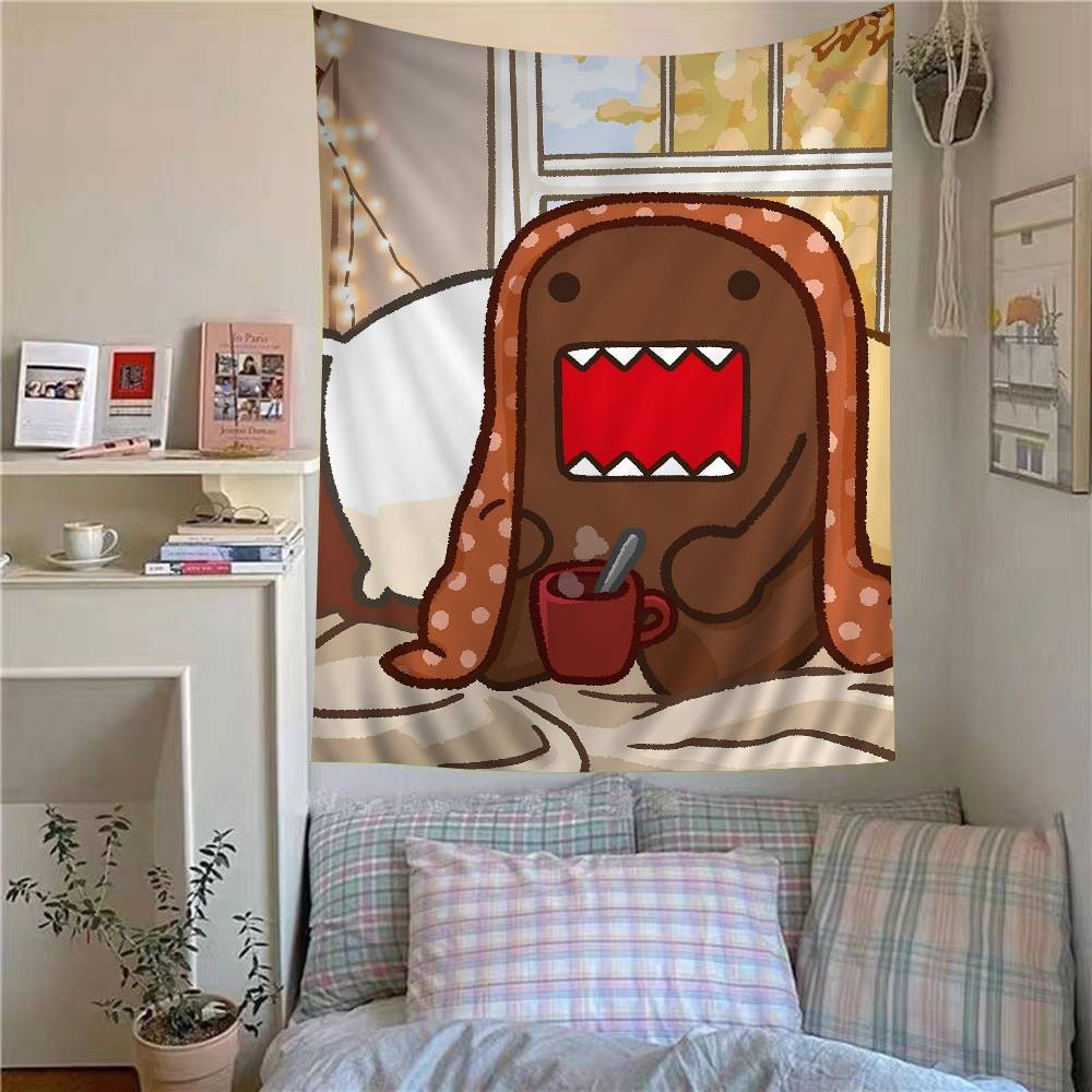 Милый мультяшный гобелен DomoKun Бохо-настенные гобелены Мандала Домашний декор