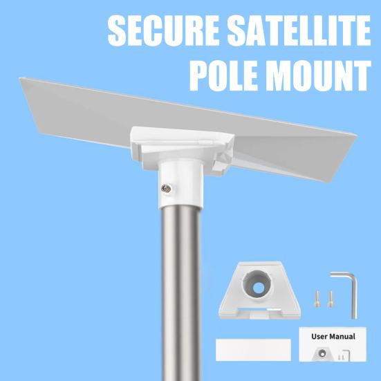 Спутниковый кронштейн для крепления на крыше, высокая прочность, универсальный, простая установка, крепление для адаптера трубы