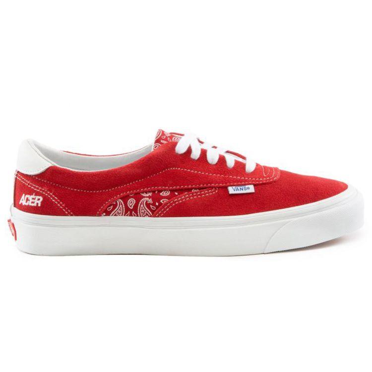 Vans Acer Ni SP Bandana - Кроссовки унисекс Chili Pepper Red True-White VN0A4UWY8CK