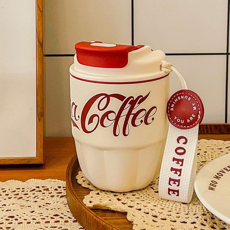 Coca-Cola высокоценные студенты мужского и женского пола автомобильная чашка для воды подарочная чашка кофейная чашка термос из нержавеющей стали 304