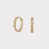 youngglow 14k chain one touch earring