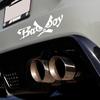 Автомобильная наклейка Bad Boy Смешное выражение Водонепроницаемая Виниловая декаль Универсальная DIY Кузов Окно Дверь Автомобиль Внешнее украшение Аксессуары