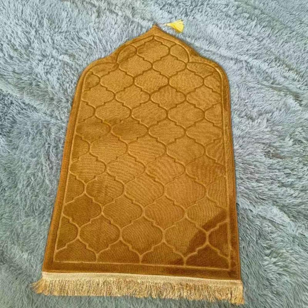 Non-slip Prayer Mat Irregular Floor Carpets Portable Prayer Rug