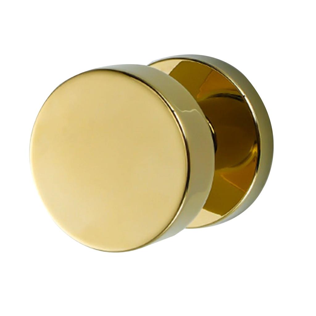 Невидимый дверной замок Круглые замки с ручками Безопасность дома Односторонний поворотный скрытый замок Спальни Ванные комнаты Фурнитура