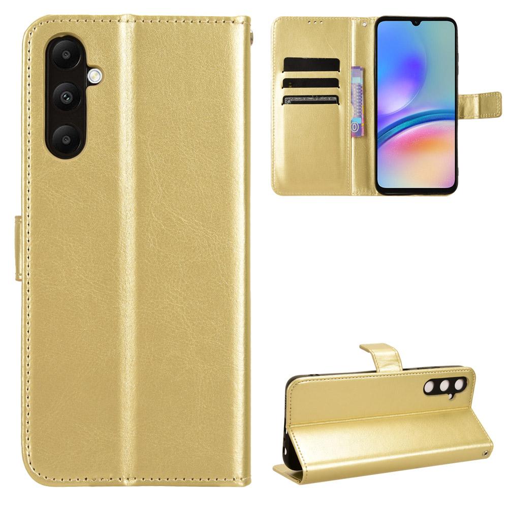 Чехол-подставка из искусственной кожи для Samsung Galaxy A05S SamsungA05S, откидной чехол, магнитный складной кожаный чехол