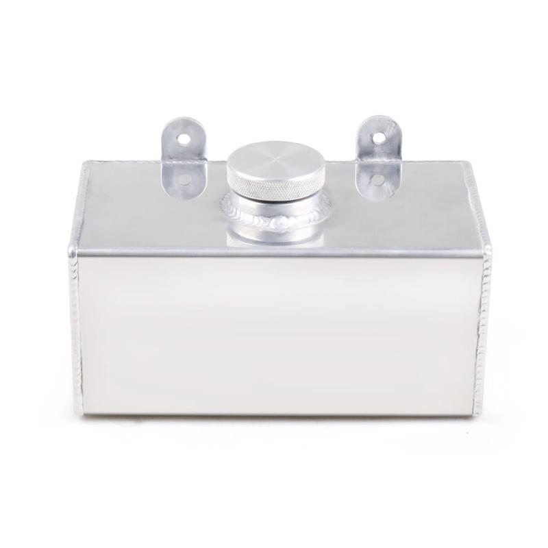 Полированный алюминиевый сплав Бачок омывателя лобового стекла Интеркулер Спрей Универсальный Охлаждающая жидкость Расширительный бачок