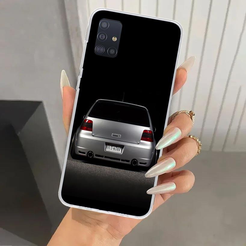 Крутой чехол для телефона автомобиля MK4 MK5 Golf для Samsung Galaxy A52 A32 A22 A12 A02S A50S A30S A10S Note 20 Ultra 10 Plus S10 A31 A20 A71 A7