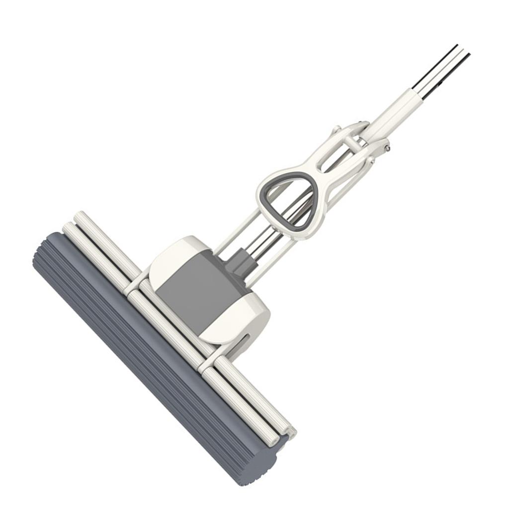 Roller Sponge Mop Lightweight Hand Free Multifunctional Squeeze Roller Mop for Home