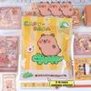 1Set Cartoon Kawaii Capybara Stationery Blind Bag Cute Capybara Stationery Set Creative Lucky Surprise Box Students Gifts