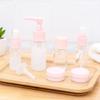 7/11Pcs Travel Bottles Set With Storage Bag Travel Size Empty Liquid Cream Lotion Containers Fine Mist Spray Bottle Squeeze Tube