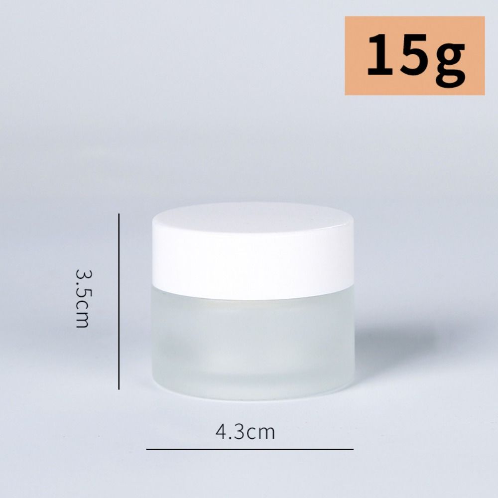 Серебряные/Золотые/Черные/Белые Баночки для крема для лица Пустая баночка для макияжа Косметический контейнер